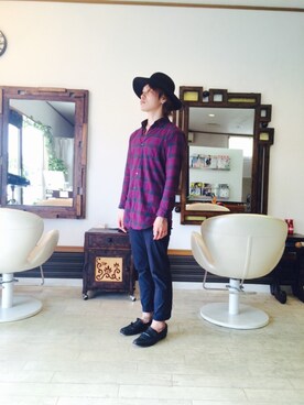 上水流(弟)さん(メンズ・171cm)の夏コーディネート