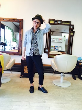 上水流(弟)さん(メンズ・171cm)の夏コーディネート