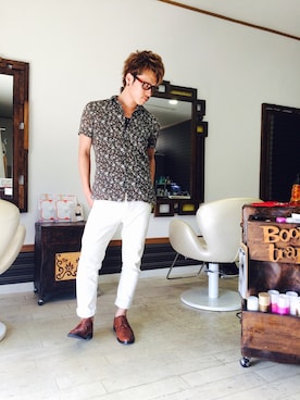 上水流(弟)さん(メンズ・171cm)の夏コーディネート