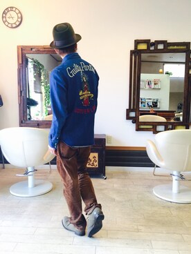 上水流（弟）さん（メンズ・171cm）の秋コーディネート