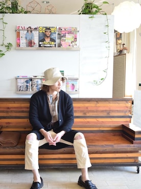 上水流（弟）さん（メンズ・171cm）の秋コーディネート