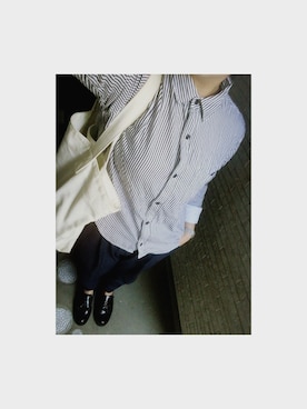 「アイテム（バングル/リストバンド）」を使った、麻生さん（レディース・152cm・20代）の秋コーディネート