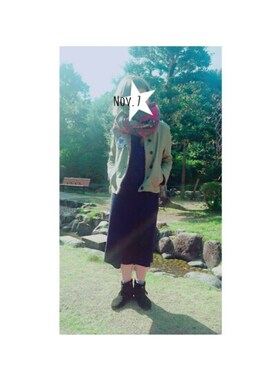 「ミネトンカブーツ」｜moeさん（レディース・161cm）の秋コーディネート