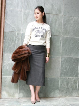 JOURNAL STANDARD L'ESSAGE 銀座店スタッフ ASAMIさんのコーディネート