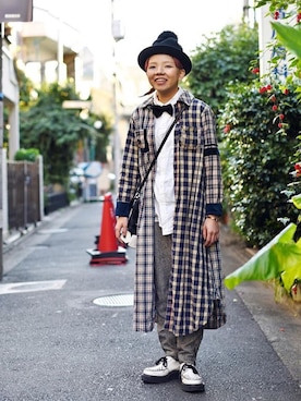「AS KNOW AS」｜「アイテム（ジャケット/アウター）」を使った、　ユカさん（レディース・160cm）の秋コーディネート