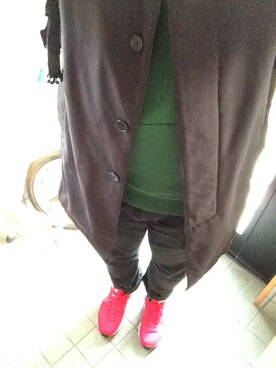 「アイテム（ステンカラーコート）」を使った、たろうさん（メンズ・177cm・10代）の冬コーディネート