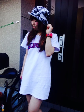 「TOMMY Hers（トミー ハーズ）のアイテム」を使った、a_chan134さん（レディース・153cm）の夏コーディネート