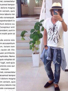 kazuさん(メンズ・175cm)の夏コーディネート