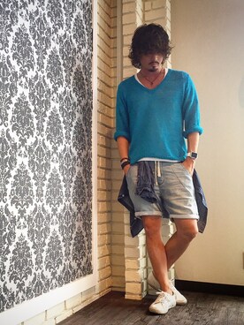 kazuさん（メンズ・175cm）の夏コーディネート