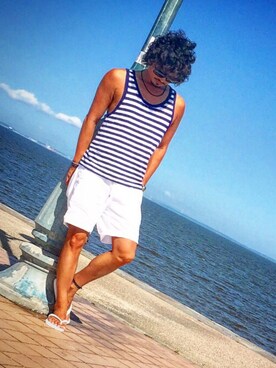 kazuさん（メンズ・175cm）の夏コーディネート