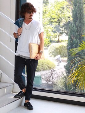 kazuさん（メンズ・175cm）の夏コーディネート