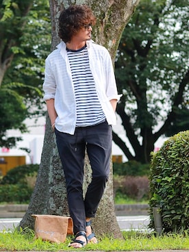 kazuさん（メンズ・175cm）の夏コーディネート