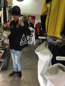 ぺるしーさん（メンズ・181cm）の冬コーディネート