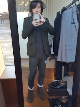 「ONLY（オンリー）のアイテム（シューズ）」を使った、Ryohsukeさん（メンズ・169cm）の冬コーディネート