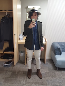 「ONLY（オンリー）のアイテム（シューズ）」を使った、Ryohsukeさん（メンズ・169cm）の冬コーディネート