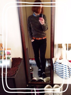 ゆうすかさん（レディース・163cm）の春コーディネート