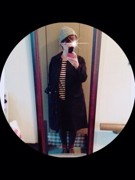 ゆうすかさん(レディース・163cm)の冬コーディネート