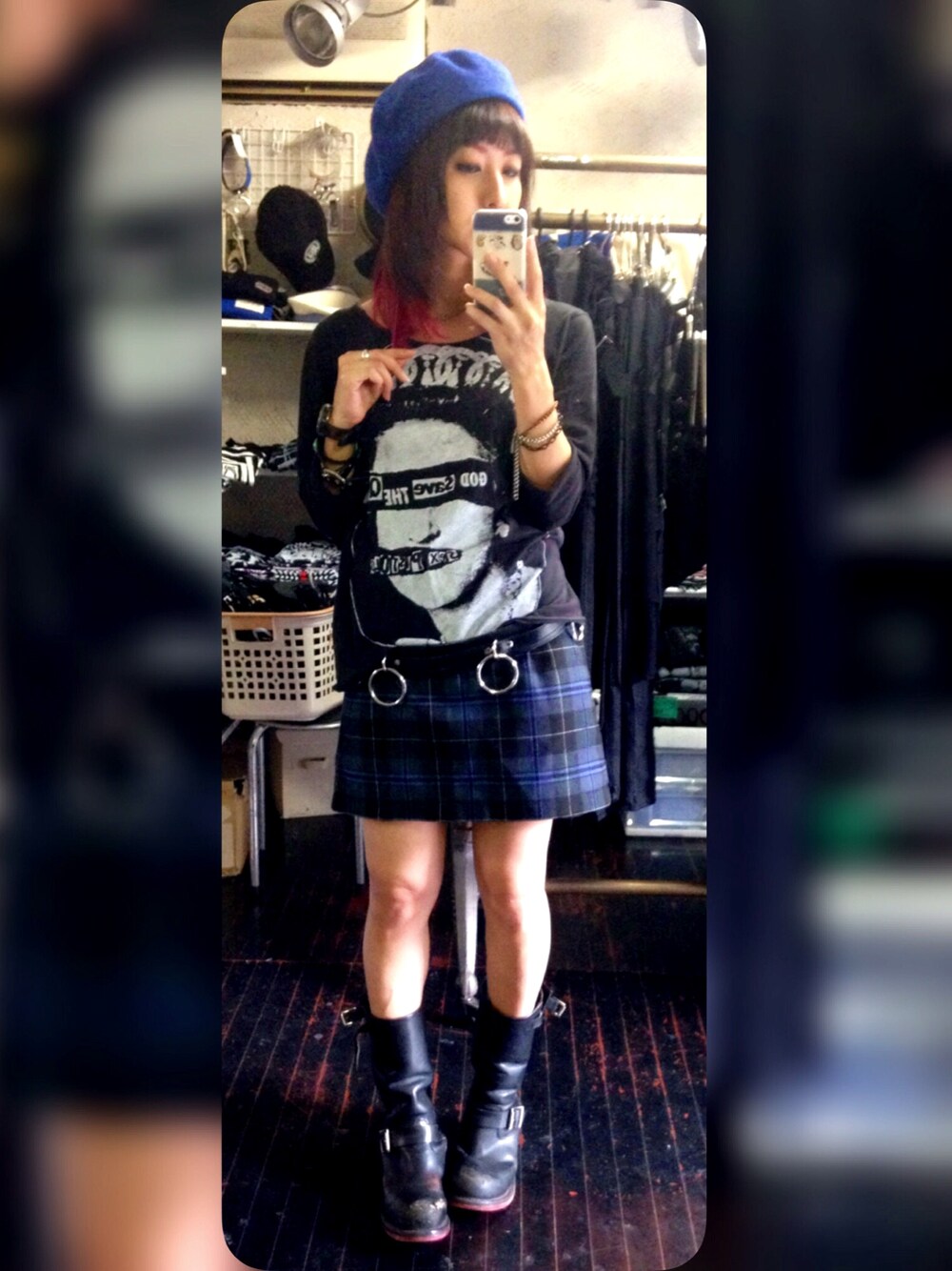 SEXY DYNAMITE LONDONの帽子（ブルー系）を使った人気