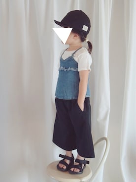 ｍekkoさん（キッズ・100cm）の夏コーディネート