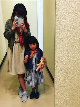 Sayaka Nozakiさん（レディース・160cm）の春コーディネート