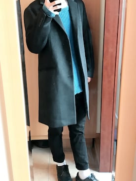 りょうさん（メンズ・174cm）の冬コーディネート