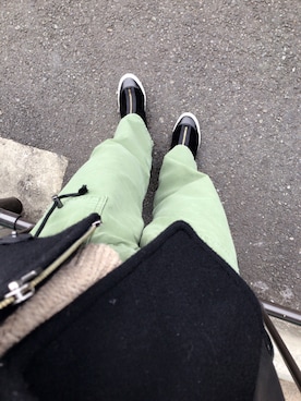 「Marc by Marc Jacobs（マークバイマークジェイコブス）のアイテム（スニーカー）」を使った、えりかさん（レディース・162cm）の秋コーディネート