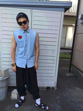 聖人さん（メンズ・178cm）の秋コーディネート