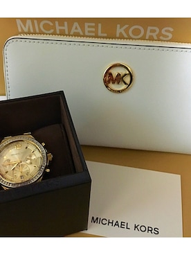 「MichaelKors」｜「アイテム（財布/小物）」を使った、ayakaさん（レディース・148cm）の春コーディネート