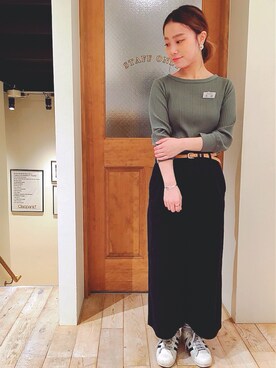 yoshida kanaさん（レディース・156cm）の春コーディネート