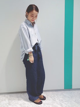 yoshida kanaさん（レディース・156cm）の春コーディネート