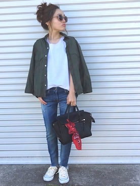 shoco◡̎⃝♡さん（レディース・151cm）の夏コーディネート