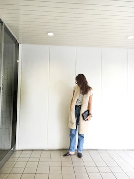 「TODAYFUL（トゥデイフル）のアイテム（その他アウター）」を使った、sudo shihoさん（レディース・168cm）の秋コーディネート