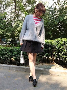 「DRWCYS（ドロシーズ）のアイテム（その他シューズ）」を使った、埼鈺さん（レディース・162cm）の夏コーディネート