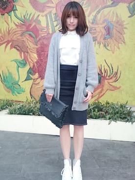 埼鈺さん（レディース・162cm）の秋コーディネート