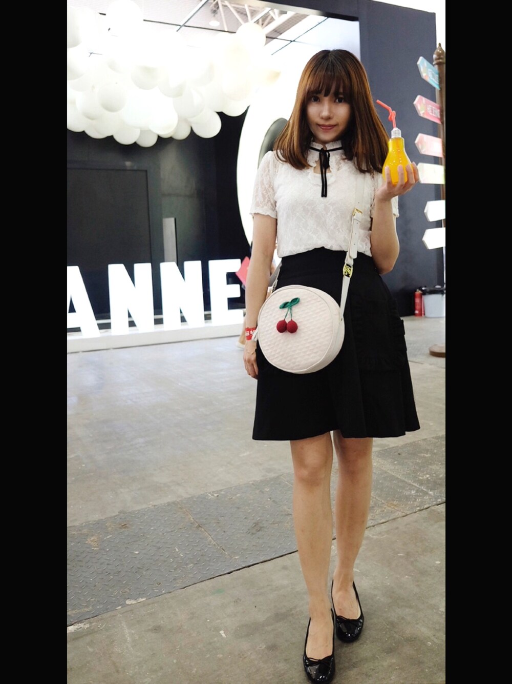 Katie（ケイティ）の「CAFE CHIC ハイウエストスカート（スカート