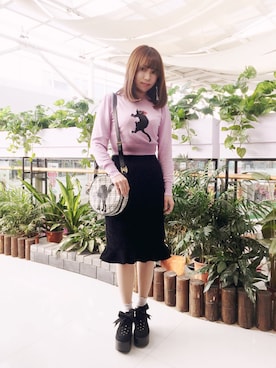 埼鈺さん（レディース・162cm）の秋コーディネート