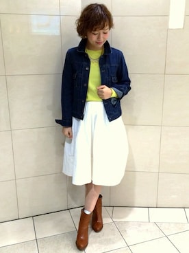 Loungedress(ラウンジドレス)の「デニムGジャン(デニムジャケット Loungedress(ラウンジドレス)の「デニムGジャン(デニムジャケット