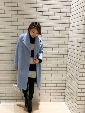 「LOUNGEDRESS（ラウンジドレス）のアイテム（その他アウター）」を使った、Loungedressさん（レディース・160cm）の秋コーディネート