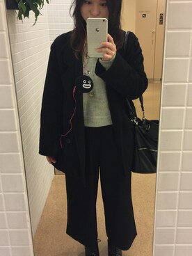 kasÜmin٩❁´ω`❁さん（レディース・153cm）の冬コーディネート