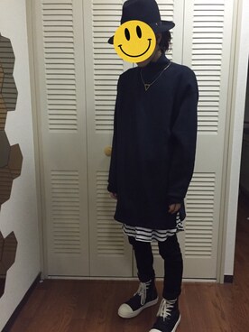 「rag & bone（ラグアンドボーン）のアイテム（帽子）」を使った、アナGO!!!さん（メンズ・168cm）の秋コーディネート