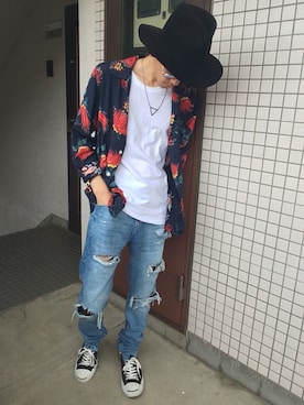 「CONVERSE（コンバース）のCONVERSE コンバース ジャック パーセル / JACK PURCEL（スニーカー）」を使った、アナGO!!!さん（メンズ・168cm）の秋コーディネート