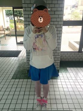 「CECIL McBEE（セシルマクビー）のアイテム（ニットキャップ/ビーニー）」を使った、たまごやきさん（レディース・158cm）の冬コーディネート