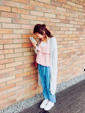 「ドラフトCO」｜もとchan♡さん（レディース・153cm）の秋コーディネート
