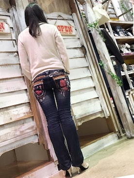 「GRASSHOPPER（グラスホパー）のアイテム」を使った、SHIMAさん（レディース・158cm）の秋コーディネート