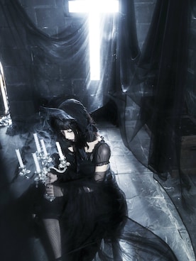 「lolitafashion」｜「アイテム（その他）」を使った、moriponyoさん（レディース・160cm）の冬コーディネート