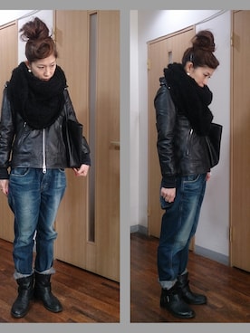 kyonさん（レディース・159cm）の冬コーディネート