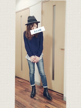 kyonさん(レディース・159cm)の冬コーディネート