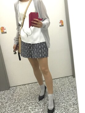 「calcium（カルシウム）のアイテム」を使った、Mitsuさん（レディース・160cm）の春コーディネート
