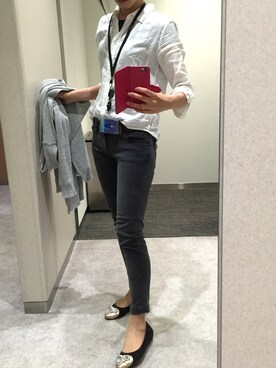 「Planet blue world（プラネットブルーワールド）のアイテム」を使った、Mitsuさん（レディース・160cm）の夏コーディネート