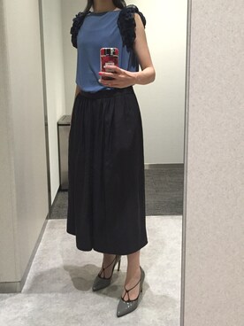 Mitsuさん（レディース・160cm）の夏コーディネート